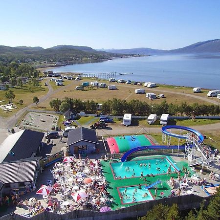 Skittenelv Lodge & Camping 特罗姆瑟 外观 照片