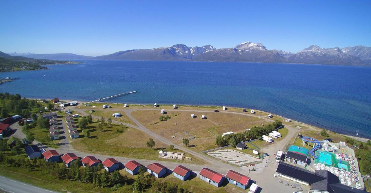 Skittenelv Lodge & Camping 特罗姆瑟 外观 照片
