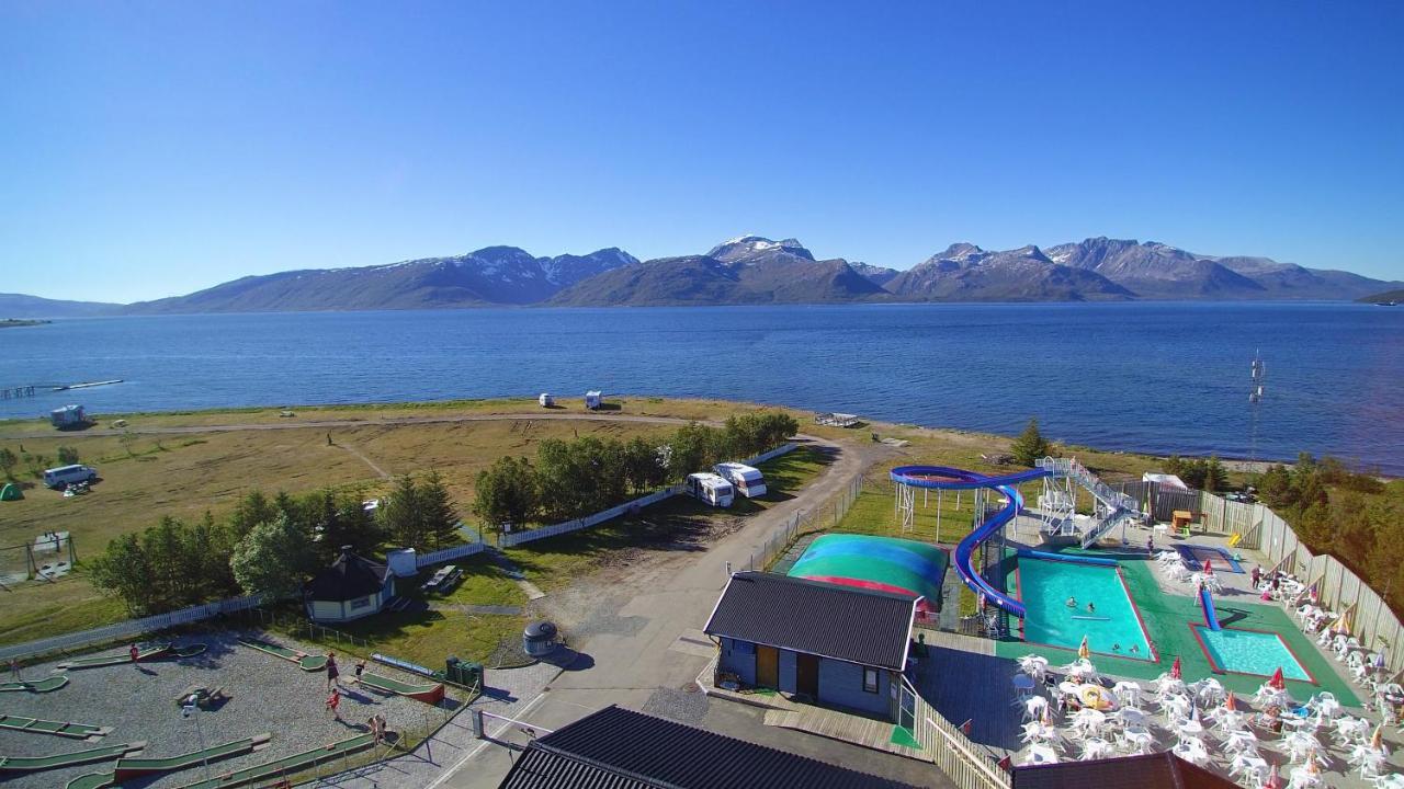 Skittenelv Lodge & Camping 特罗姆瑟 外观 照片