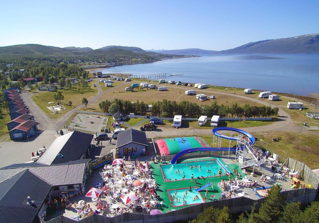 Skittenelv Lodge & Camping 特罗姆瑟 外观 照片