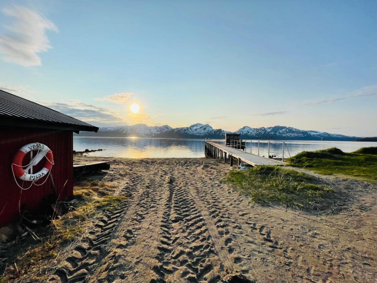 Skittenelv Lodge & Camping 特罗姆瑟 外观 照片